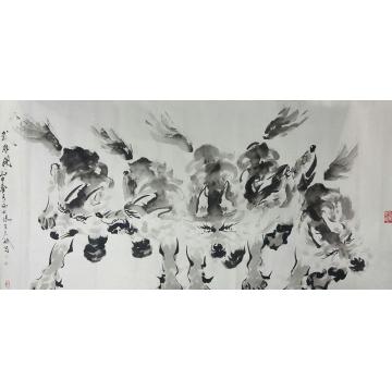 王久斌国画动物武雄图字画之家