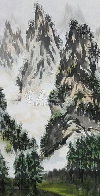 国画家王久斌字画之家