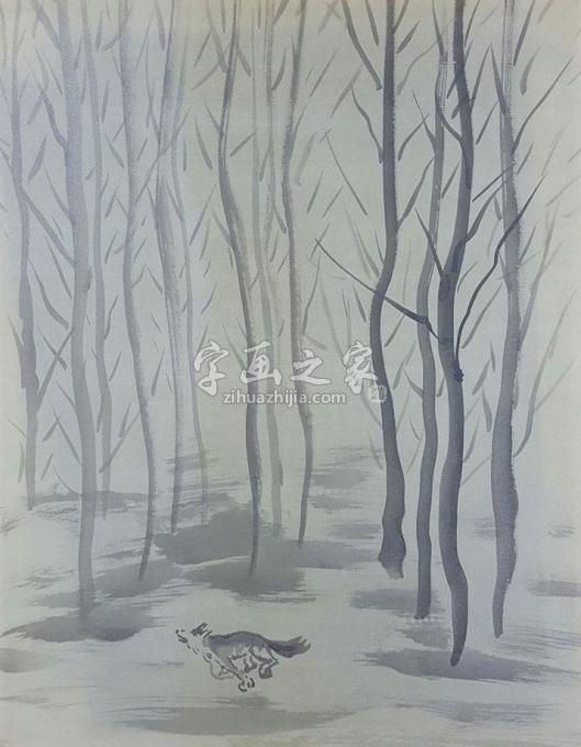 国画家王久斌字画之家