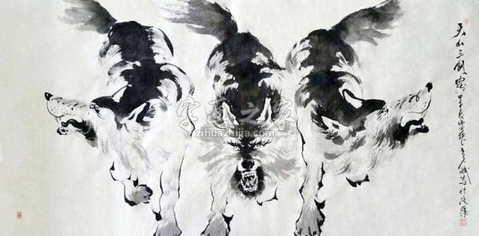 国画家王久斌字画之家