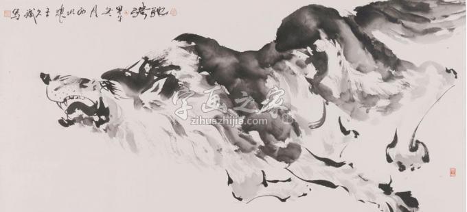 国画家王久斌字画之家