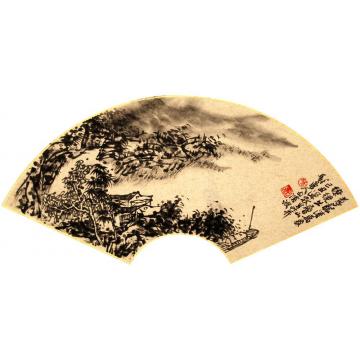 杨凌波国画山水万象葱茏字画之家