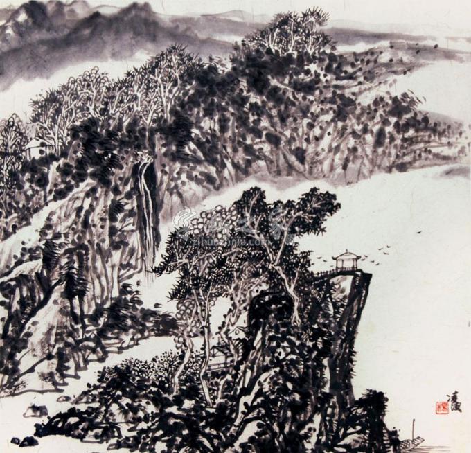 国画家杨凌波字画之家