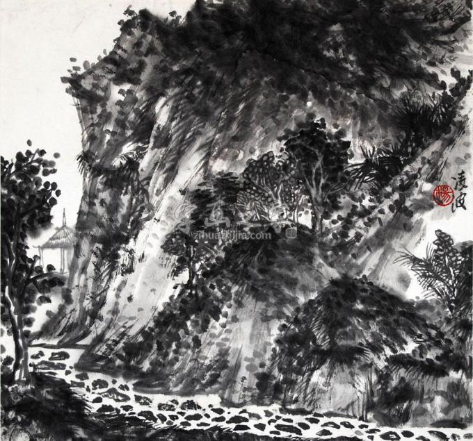 国画家杨凌波字画之家