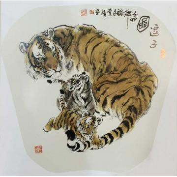 何业琦国画动物逗子图字画之家