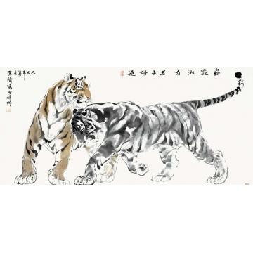 何业琦国画动物君子好求图字画之家