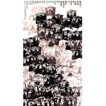 王志坚国画动物泰山压顶字画之家