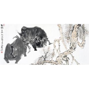 王志坚国画动物对话（1）字画之家