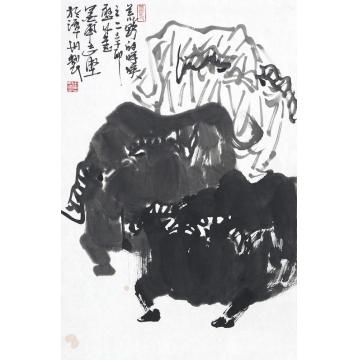 王志坚国画动物荒野的呼唤（1）字画之家