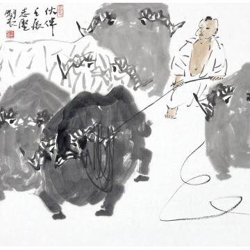 王志坚国画动物伙伴（1）字画之家