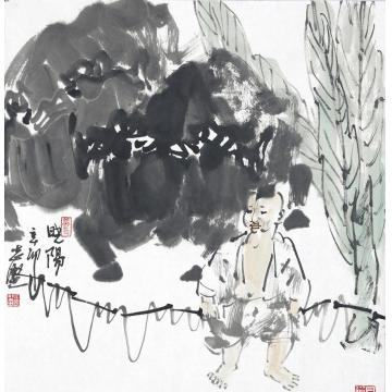 王志坚国画动物晓阳字画之家