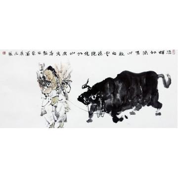 王志坚国画动物清晖初染字画之家