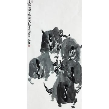 王志坚国画动物2010淄博个展作品（7）字画之家