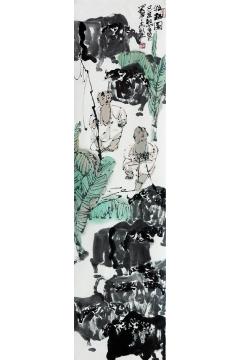 王志坚国画动物牧趣图字画之家