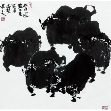 王志坚国画动物2010淄博个展作品（12）字画之家