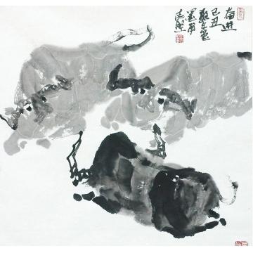 王志坚国画动物2010淄博个展作品（14）字画之家