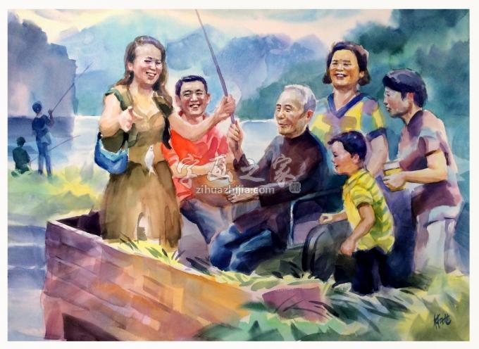 国画家付子龙字画之家