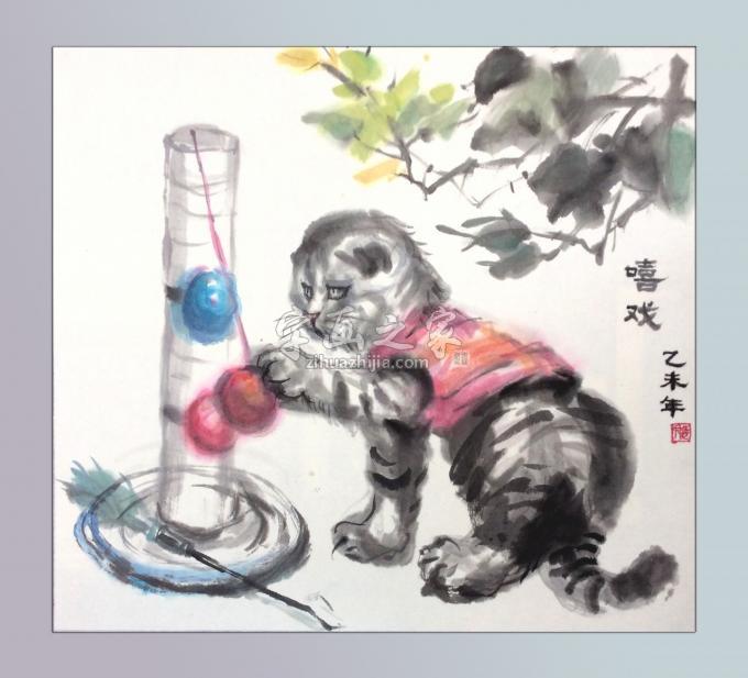 国画家付子龙字画之家