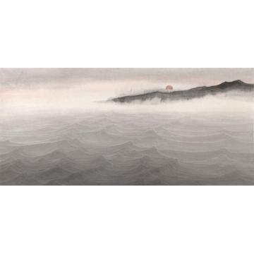王牧羽马远水之晓日烘山字画之家