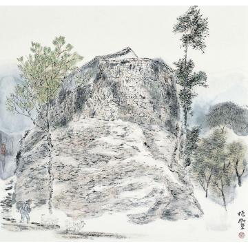 韩振刚油画风景京郊写生之一字画之家