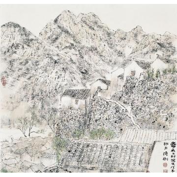 韩振刚油画风景京郊写生之二字画之家