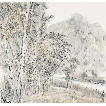 韩振刚油画风景京郊写生之三字画之家