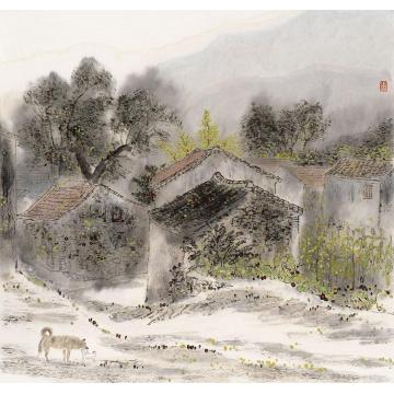 韩振刚油画风景山水系列014字画之家