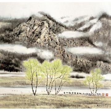 韩振刚油画风景山水系列021字画之家