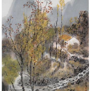 韩振刚油画风景秋字画之家