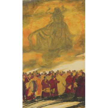 寇月朋国画人物灵化字画之家