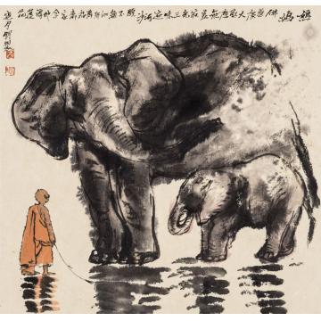 寇月朋国画动物妈妈字画之家