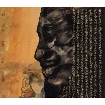 寇月朋国画人物下课字画之家