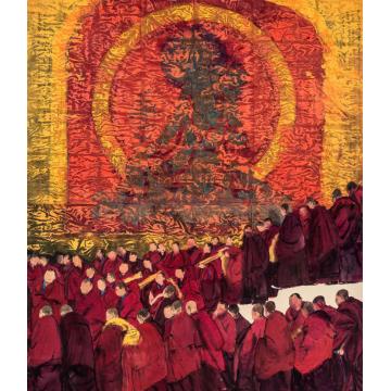寇月朋国画人物灵化2字画之家