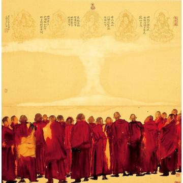寇月朋国画人物吉祥字画之家