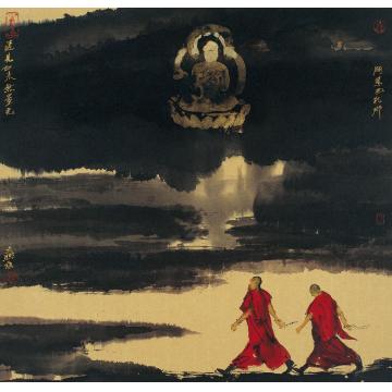 寇月朋国画人物重回字画之家