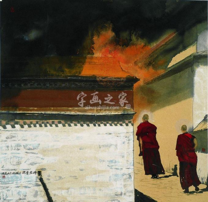 国画家寇月朋字画之家