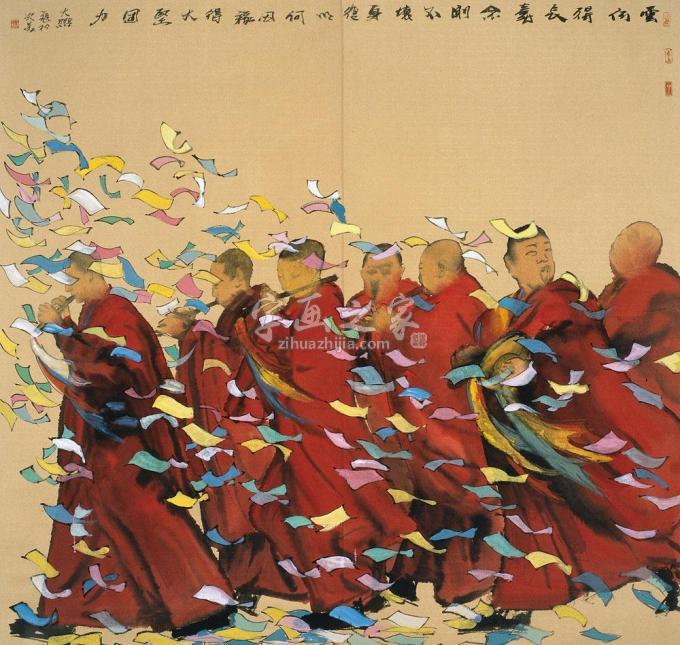 国画家寇月朋字画之家