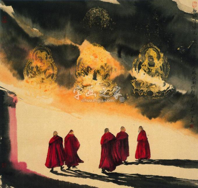 国画家寇月朋字画之家