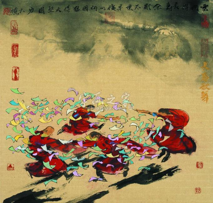 国画家寇月朋字画之家