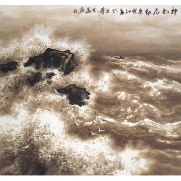 徐生华油画风景神韵飞动字画之家