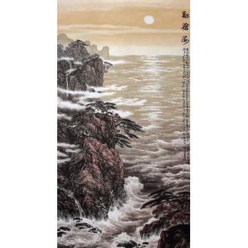 徐生华油画风景观沧海02字画之家