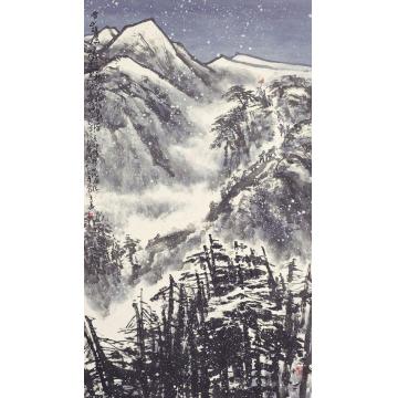 徐生华油画风景雪山雄鹰字画之家