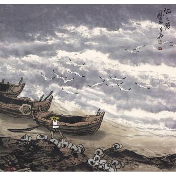 徐生华油画风景海之梦字画之家
