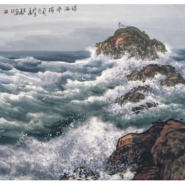 徐生华油画风景银海飞瑞字画之家