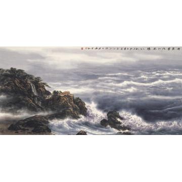 徐生华油画风景丹青梦作山海楼字画之家