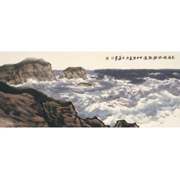 徐生华油画风景自有晚风推楚浪字画之家