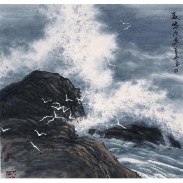 徐生华油画风景轰鸣字画之家
