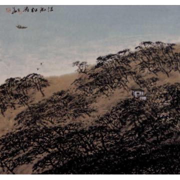 徐生华油画风景浩海松涛字画之家