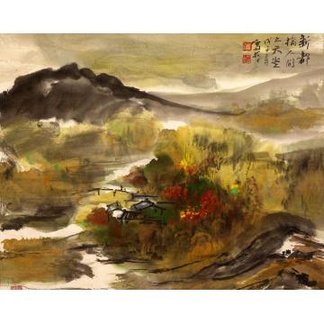 刘守信油画风景新都桥字画之家