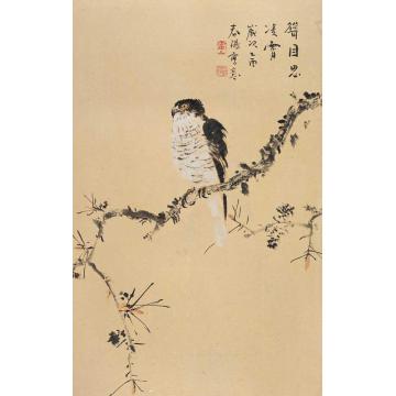 霍春阳国画花鸟茸目思凌霄字画之家